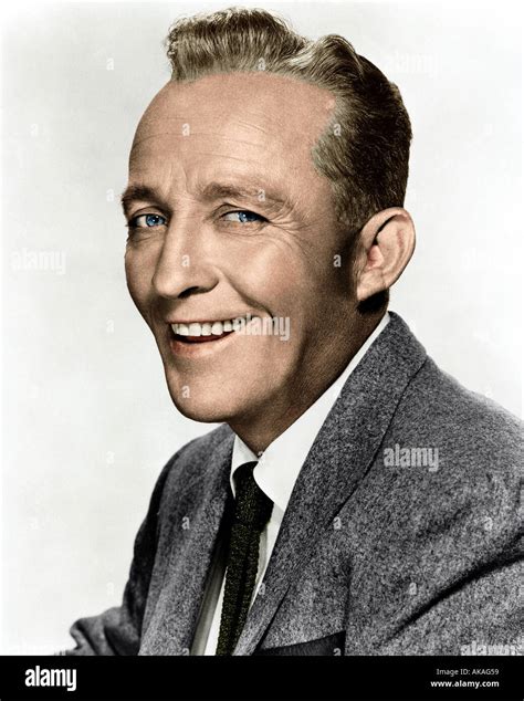 BING CROSBY American singer actor Stock Photo - Alamy