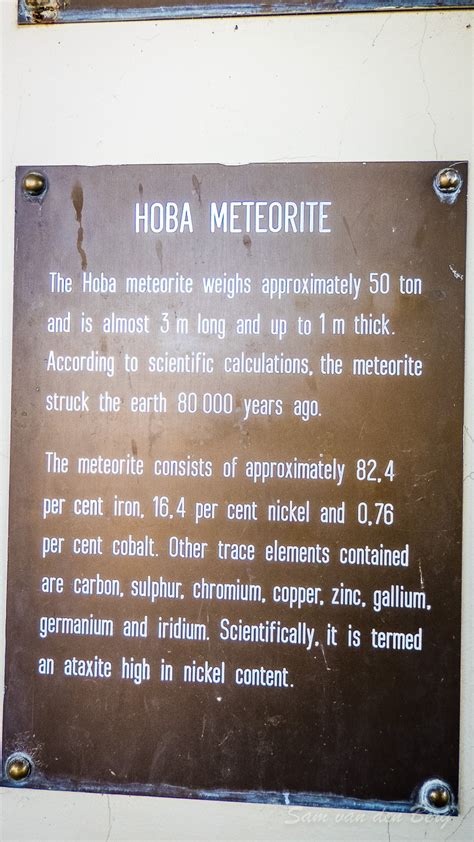 Hoba Meteorite