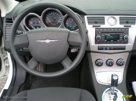 2010 Chrysler Sebring Touring Convertible Dark Slate Gray Dashboard ...