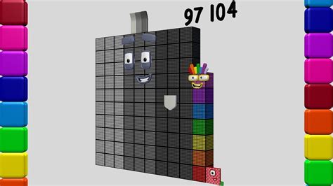 Numberblocks 97 104 #Numberblocks - YouTube