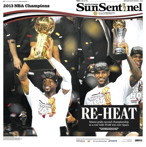 LeBron James and Miami Heat win second straight NBA title: Fans and ...