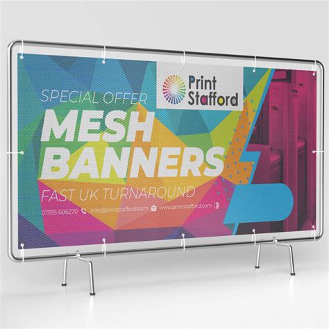 Printable Mesh Banner