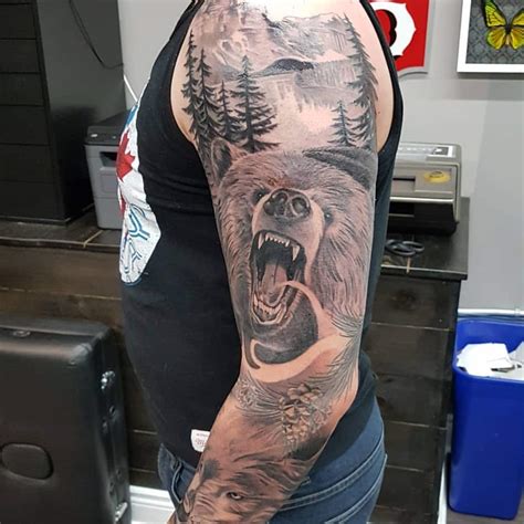 12+ Best Grizzly Bear Tattoo Designs and Ideas | PetPress