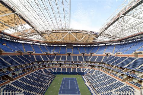 US Open Tennis on Twitter: "FACT or FICTION: The new roof structure over Arthur Ashe Stadium is ...