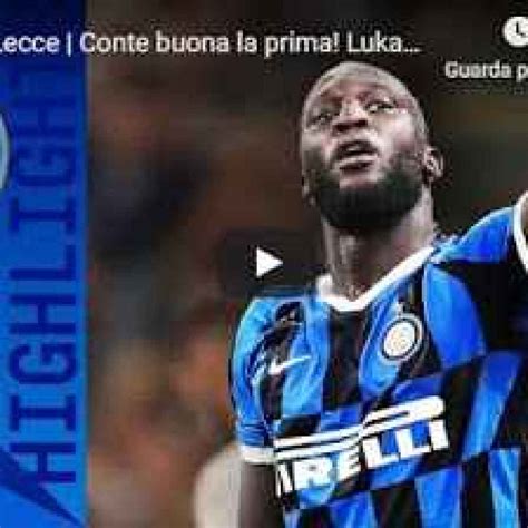 Inter - Lecce 4-0 Guarda Gol e Highlights (Inter)