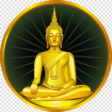 Buddha clipart golden buddha, Buddha golden buddha Transparent FREE for download on ...