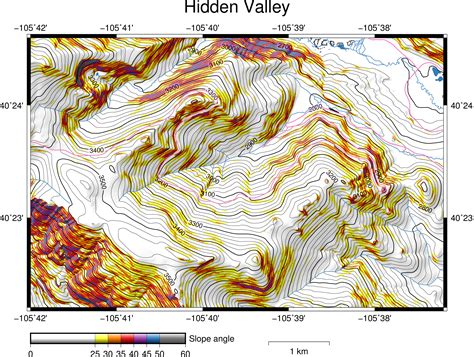 Slope maps with GMT | @gadomski