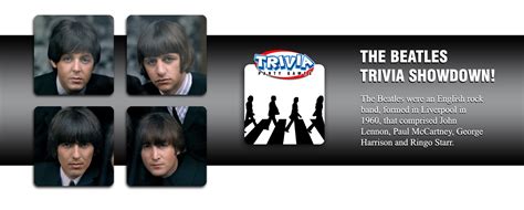 The Beatles Music Trivia Party Game Booklet – Trivia Party Games