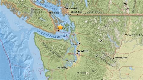 4.8 earthquake rattles Northwest Washington