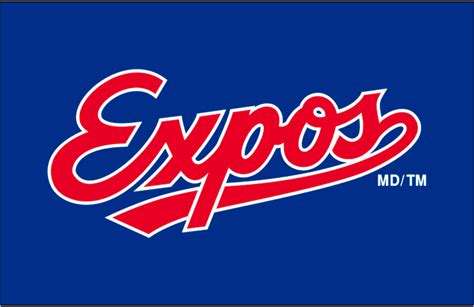 Montreal Expos Logo - Batting Practice Logo - National League (NL) - Chris Creamer's Sports ...