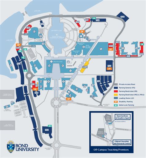 Bond University Campus Map - Zip Code Map