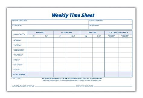 Employee Time Sheets Printable | shop fresh