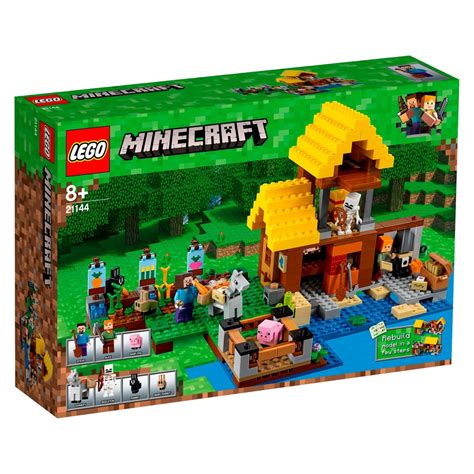 LEGO Minecraft Klocki Wiejska chatka 21144 - 7141066047 - oficjalne ...