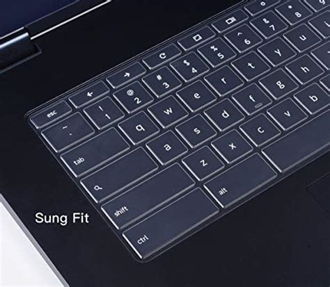 CaseBuy Ultra Thin Keyboard Cover for Lenovo Chromebook S330 S340 S345 ...