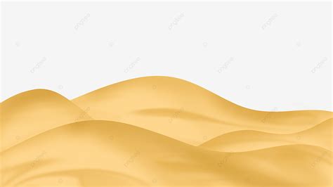 Sand Dunes Hd Transparent, Sand Dune The Desert In Cartoon Style, Sand ...