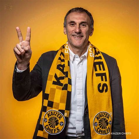 New Kaizer Chiefs coach Giovanni Solinas finally receives his work permit