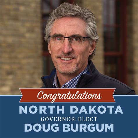 RGA Congratulates North Dakota Governor-Elect Doug Burgum