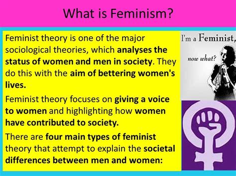 Examples Of Feminism