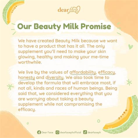 Dear Face Beauty Milk – The Happy Skin Care