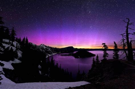 I have always wanted to see the Northern Lights. This picture was taken ...