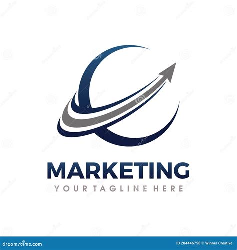 Marketing Logo. SEO Marketing Logo Vector Stock Vector - Illustration ...