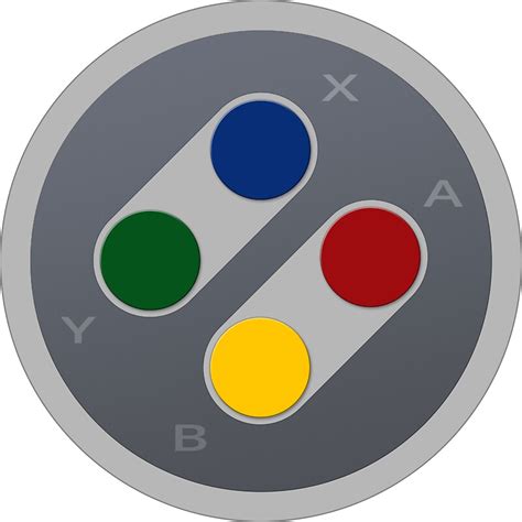 "Iconic SNES Controller Buttons 90s" Stickers by zapposh | Redbubble