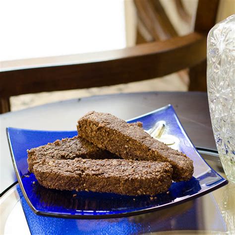 Foodista | Recipes, Cooking Tips, and Food News | Sugar-Free Chocolate Biscotti Recipe [Paleo ...