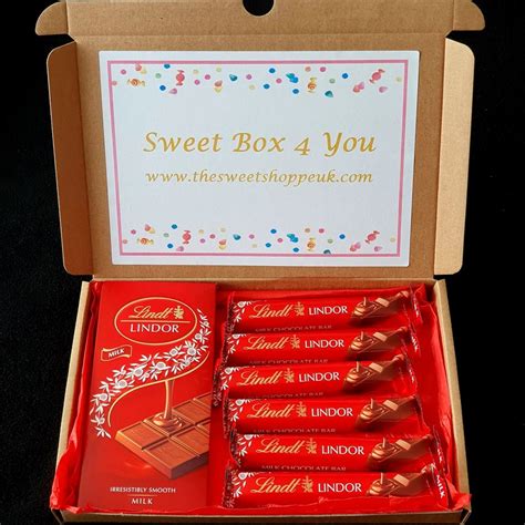 Lindt Chocolate Gift Hamper Chocolate Personalised Hamper | Etsy