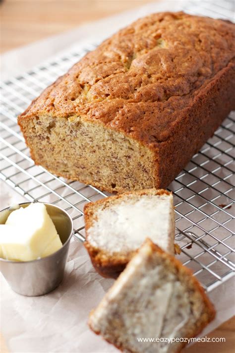 Super Simple Banana Bread - Easy Peasy Meals