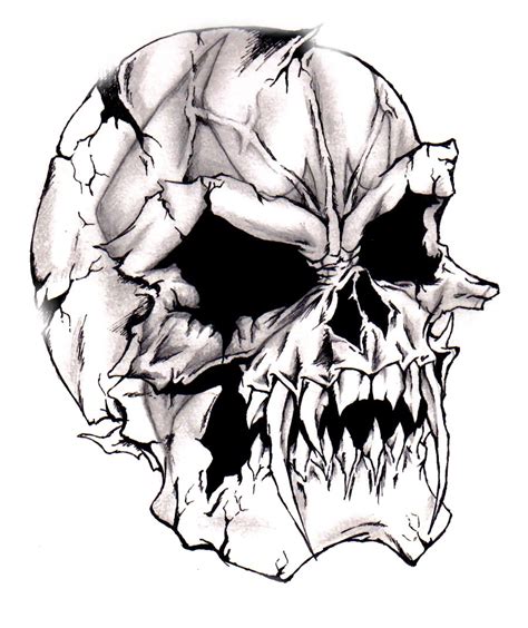 Devilish-Evil-Skull by darkeners on DeviantArt