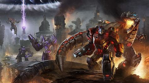 Transformers Fall Of Cybertron Dinobots Wallpaper