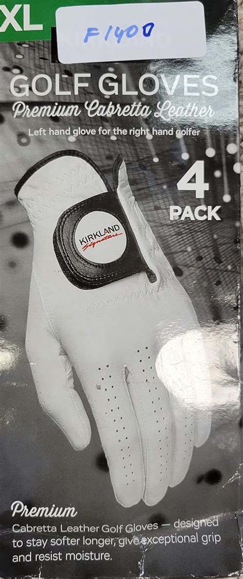 Amazon.com : Kirkland Signature Golf Gloves X Large Left Hand : Sports & Outdoors