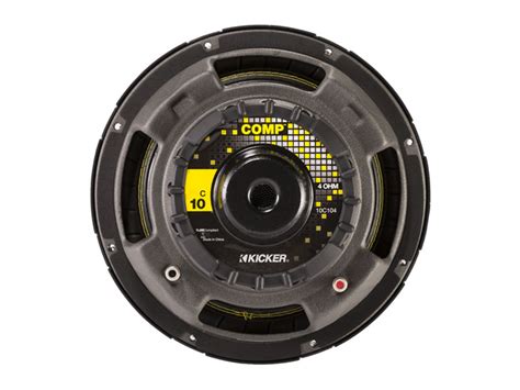 流行に うきうき輸入市場Kicker Bundle Comp C10 Triple 10" Subwoofer Loaded 1500 ...