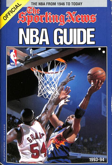 THE SPORTING NEWS OFFICIAL NBA GUIDE 1993-94