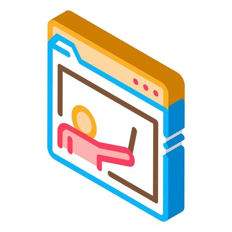 Student Personal Folder isometric icon vector illustration 18020449 Vector Art at Vecteezy