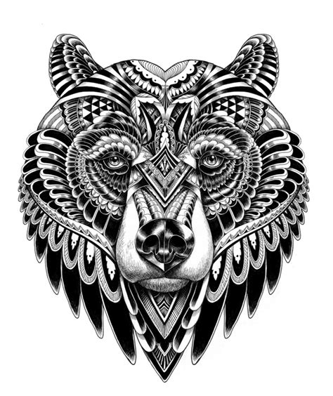 Pin by Downers Jacob on Ideas for my ink | Bear tattoo designs, Bear tattoos, Tribal bear tattoo