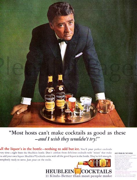 1964 Heublein Cocktails Vintage Ad Advertising Art Peter - Etsy