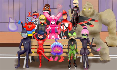 Class Photo, with a twist by queenkubdel | Miraculous Ladybug | Know Your Meme