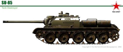 SU-85 Tank Destroyer