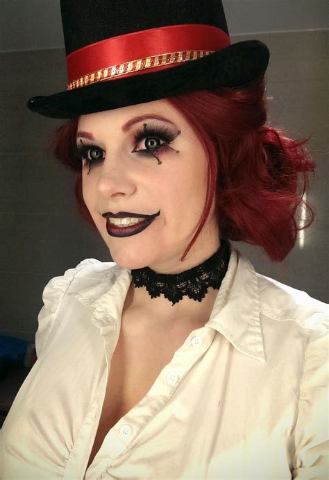 Image result for ringmaster makeup | Circus makeup, Halloween costumes makeup, Ringmaster costume