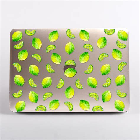 Lime Clear MacBook Case | Dessi Designs. Dessi Designs