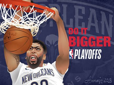 Anthony Davis Dunk by A N N A R K I on Dribbble