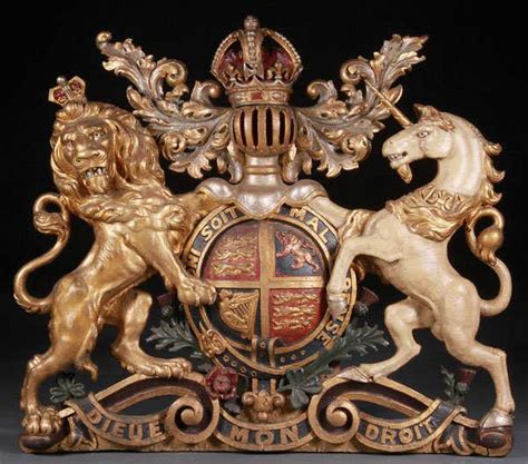 ENGLISH VICTORIAN HOUSE OF WINDSOR COAT OF ARMS