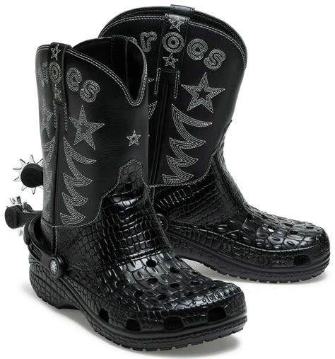 Cowboy boot Crocs being released in October