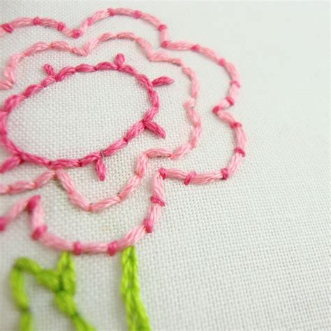 100 stitches - #67 couching stitch | Couching stitch, Hand embroidery patterns flowers ...