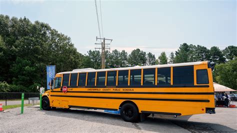 Chesterfield County Schools adds two electric school buses to fleet | WRIC ABC 8News