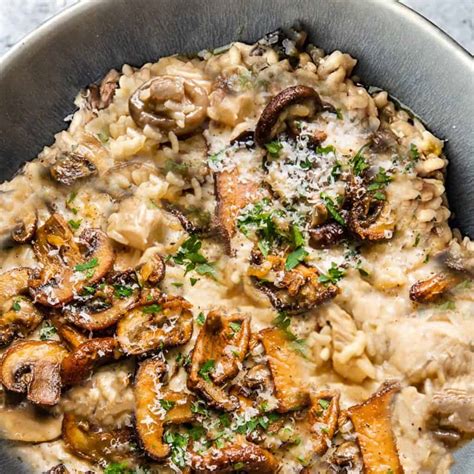 Chicken & Mushroom Risotto | Erren's Kitchen