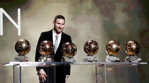 Ballon d'Or : Lionel Messi décroche son sixième trophée