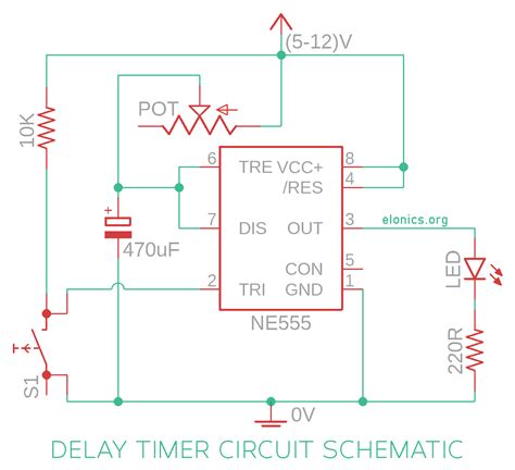 On Off Delay Timer Circuit Diagram - How To Build A Simple Repeating Timer Circuit / Timer ...