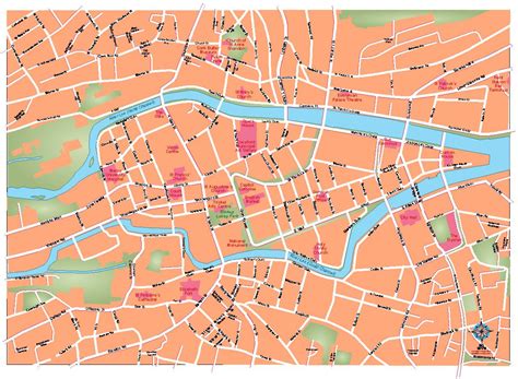 Cork Mapa Vectorial Editable Eps Illustrator Estructurado Con Capas ...